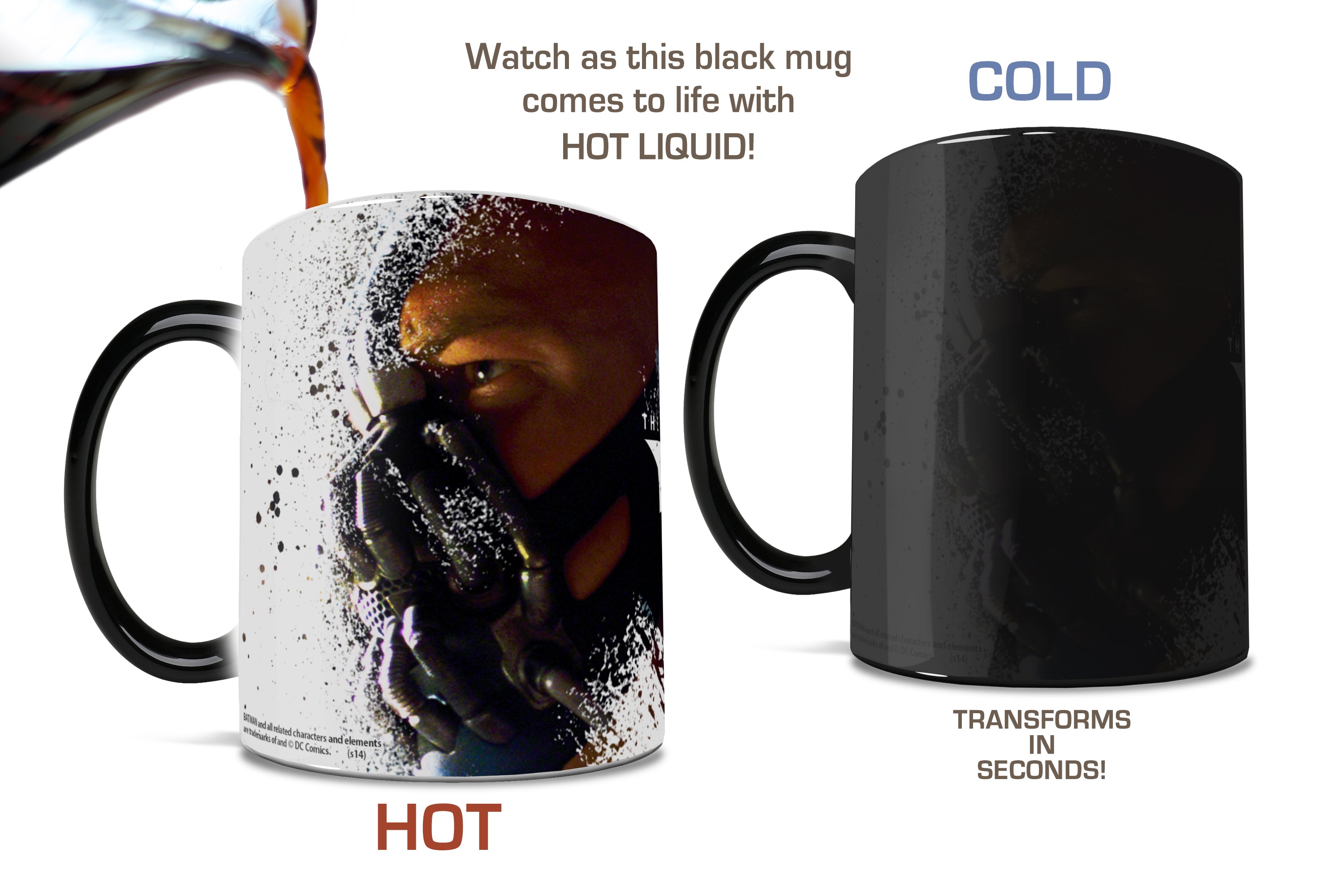 DC Comics (Batman: The Dark Knight Trilogy: Bane) Morphing Mugs® Heat-Sensitive Mug MMUG055